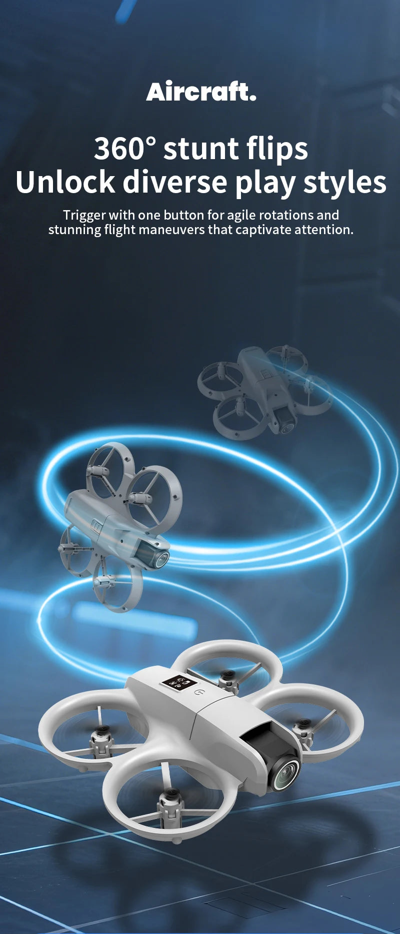 New H135 Mini Drone WIFI FPV Hover Professional 4K Camera Pocket Coloful Lights Dron Rc Plane Foldable Quadcopter RC Toys Gifts